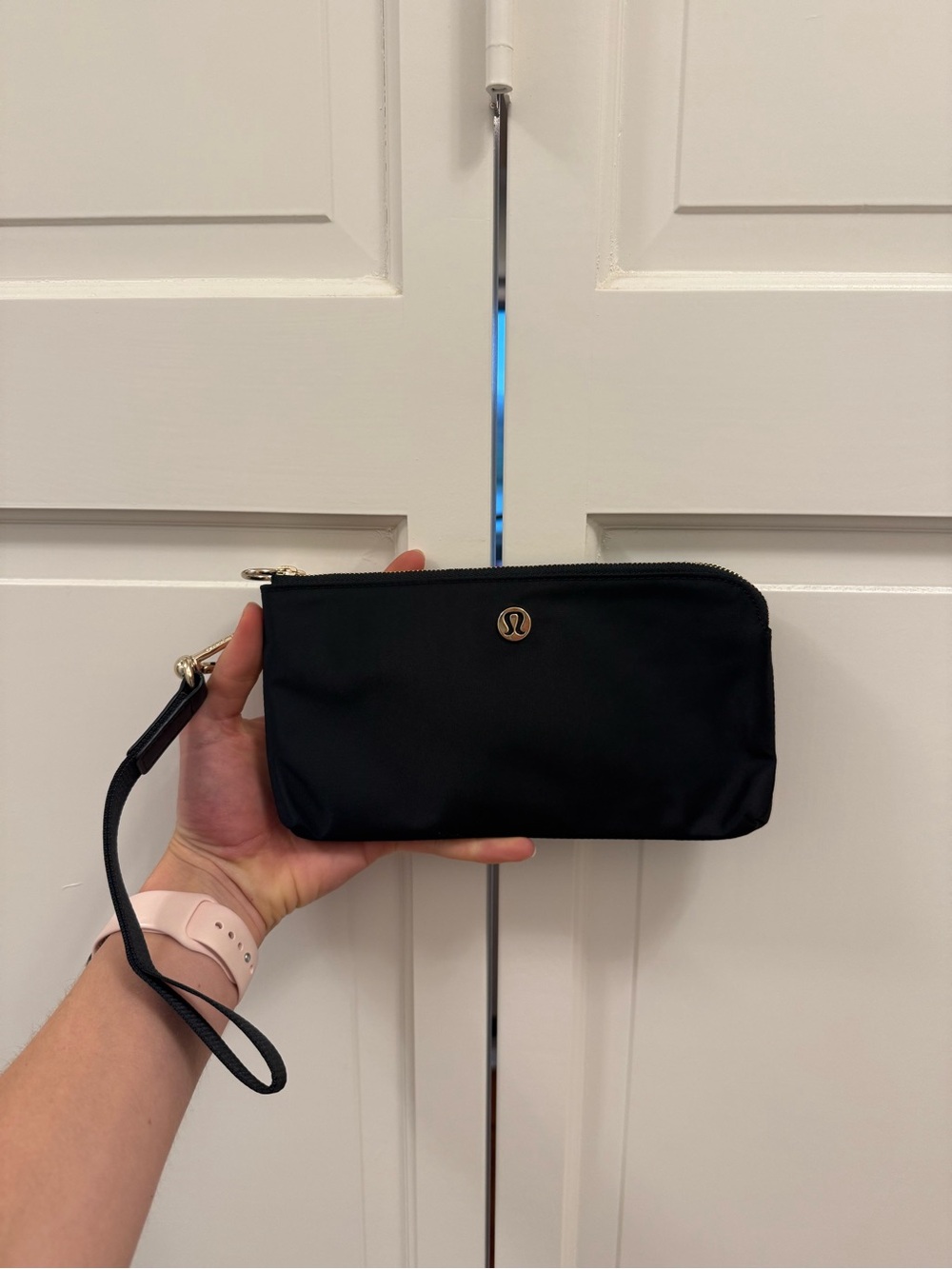 lululemon athletica Black Wristlet Pouch